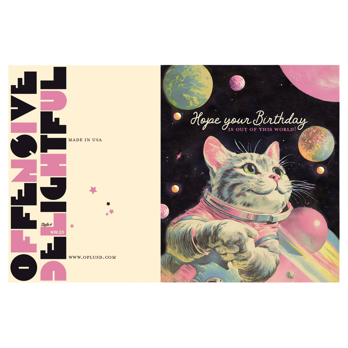 Out of this World! Birthday Card