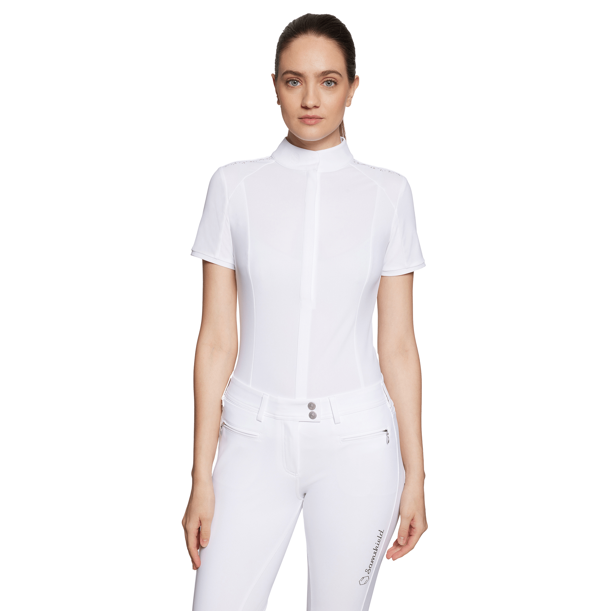 Samshield Gretta Short Sleeve Show Shirt - White