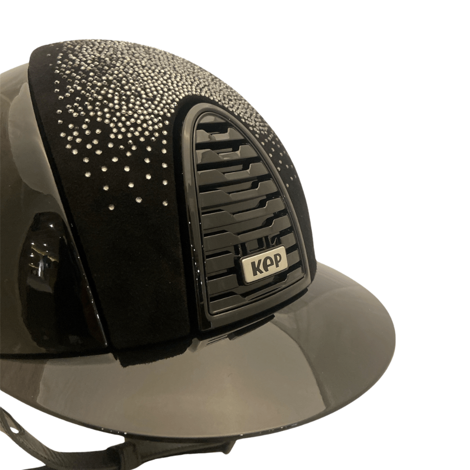 Custom KEP Cromo 2.0 - Polish Black with Suede Nuanced Insert