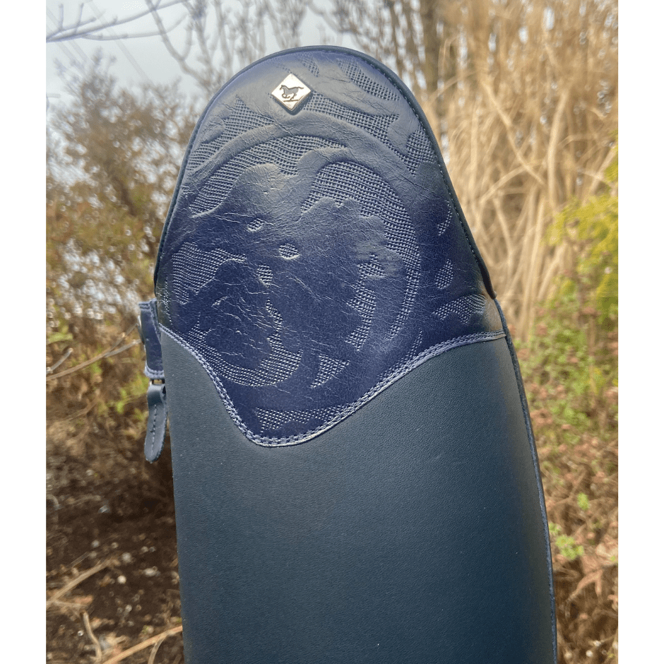 Custom DeNiro Raffaello Dressage Boot - Indaco WRAT with Erika Top