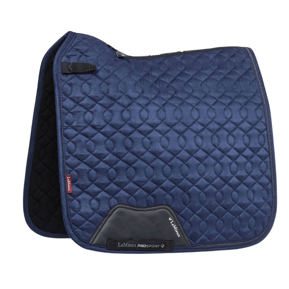 LeMieux Crystsal Suede Dressage Pad - Navy