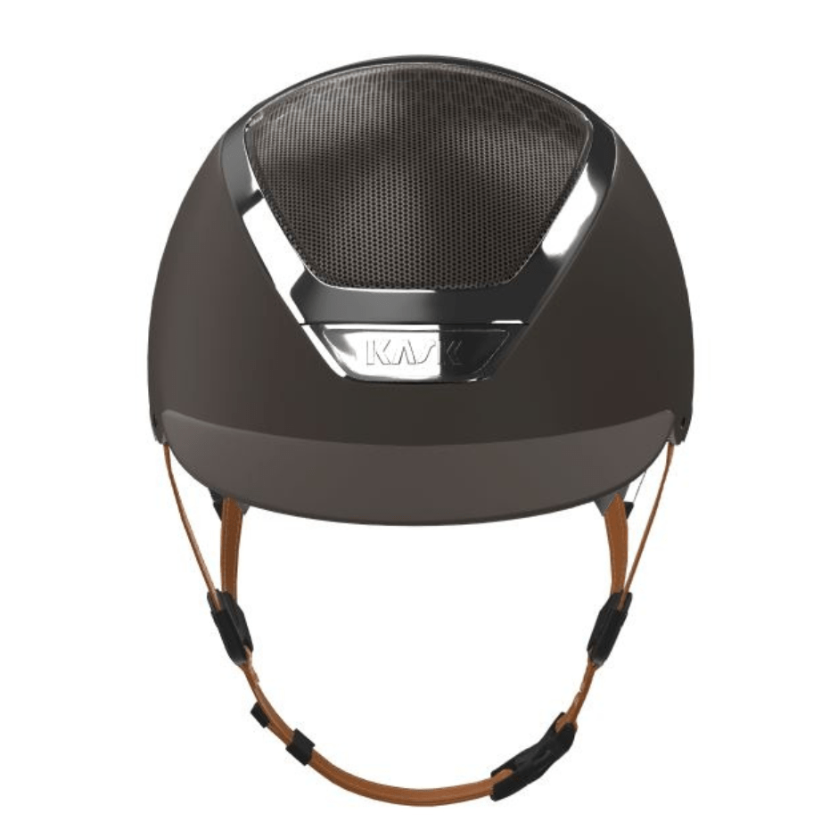 Kask Dogma Chrome Light Helmet - Brown with Chrome - 56