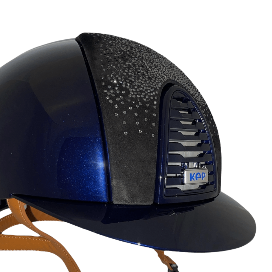 Custom KEP Cromo 2.0 - Polish Blue with Suede Nuance Insert