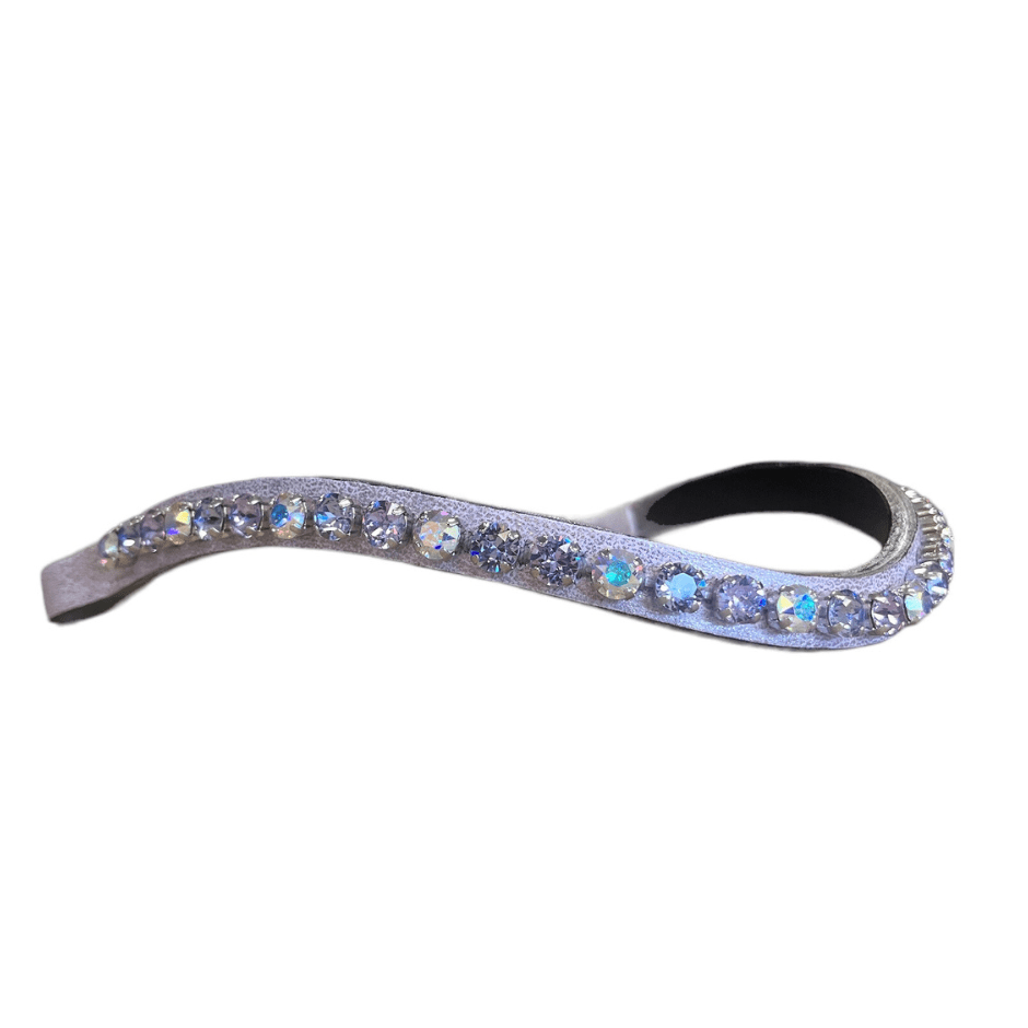 Otto Schumacher Browband - XS 8mm Rivoli Curved - Lavender/Violet