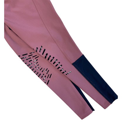 Horse Pilot X-Design Girls Knee Grip Breeches - Dark Pink