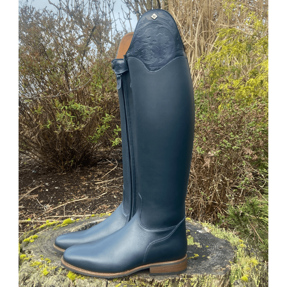 Custom DeNiro Raffaello Dressage Boot - Indaco WRAT with Erika Top