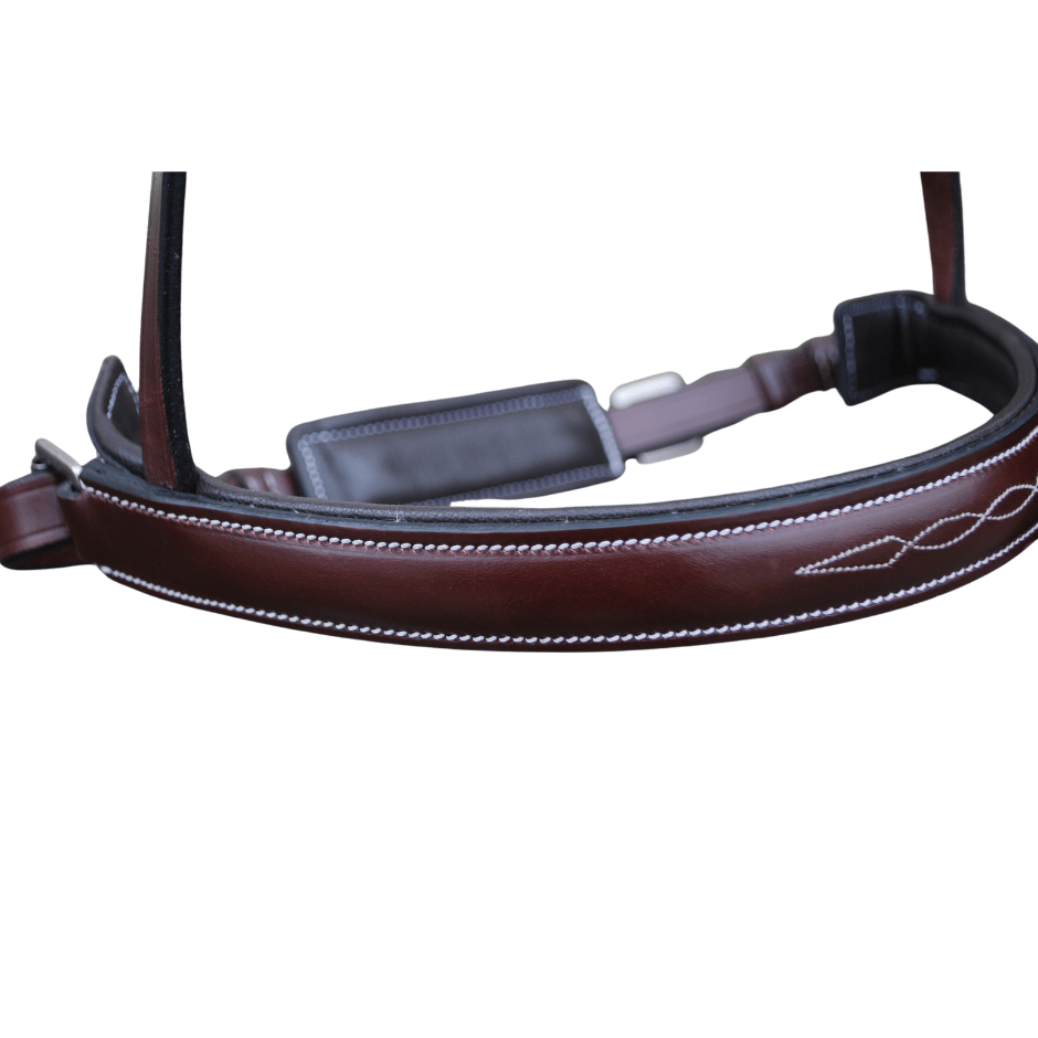 Red Barn Hunter Crank Monocrown Noseband - Horse