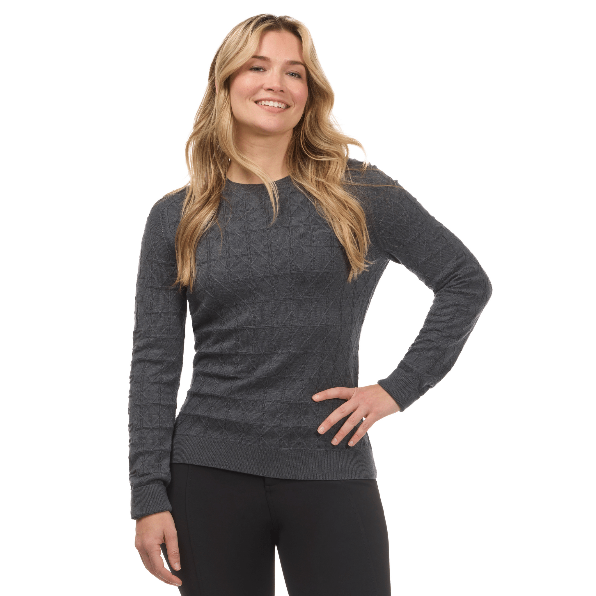 Kerrits Bit of Diamond Crew Neck Sweater