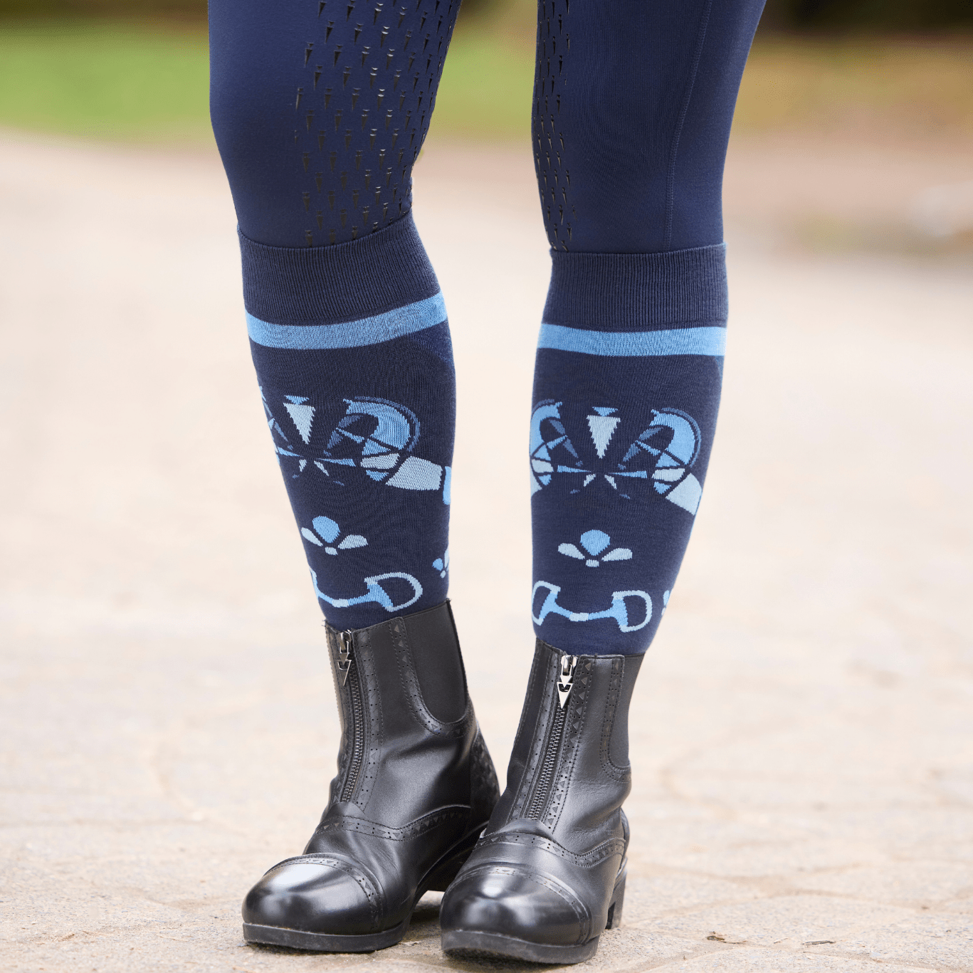 Kerrits Juniors Happy Horse Wool Knee-Hi Socks