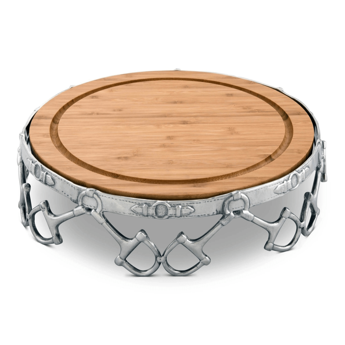 Arthur Court Equestrian Cheese Pedestal