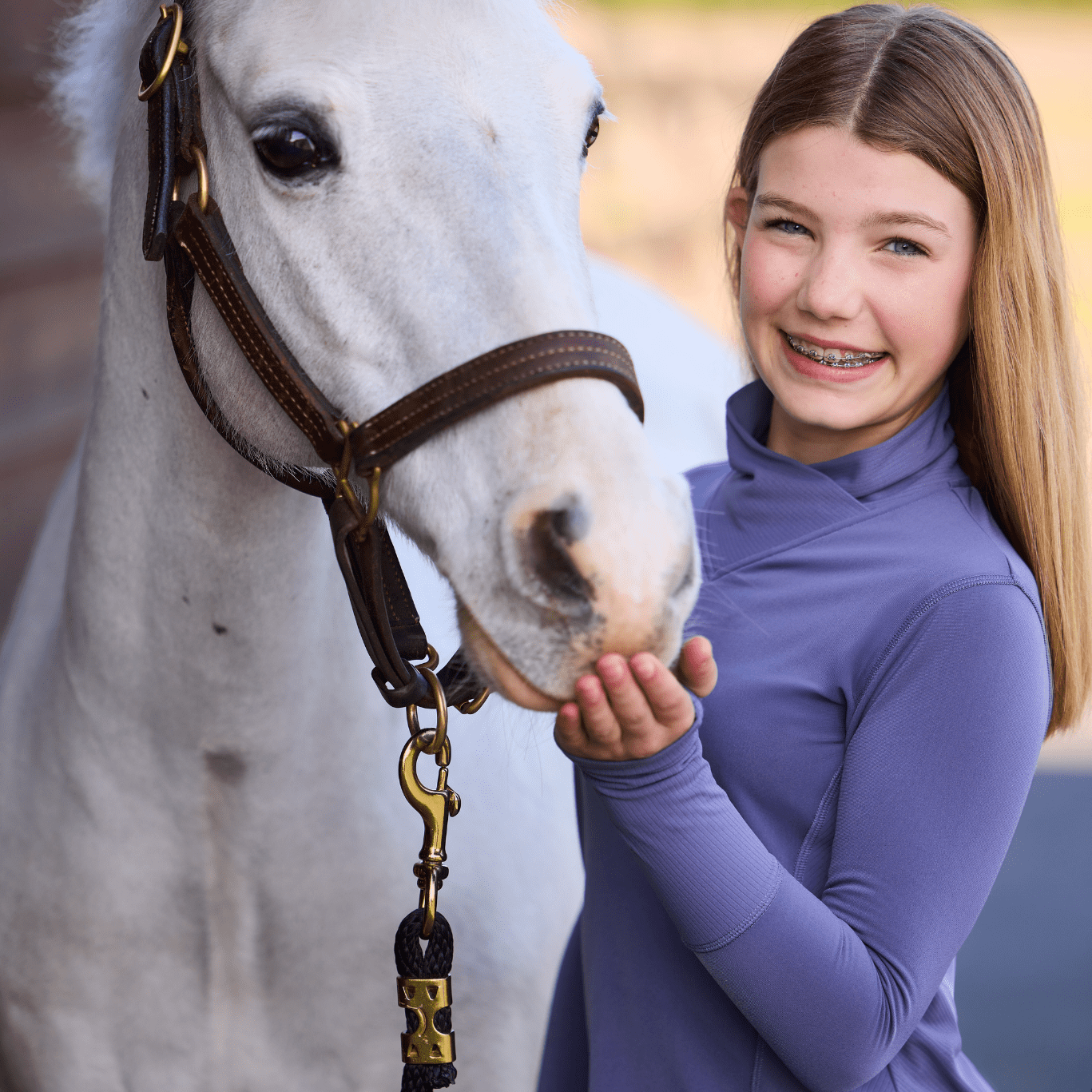 Kerrits Juniors Wrap Neck Tech Top