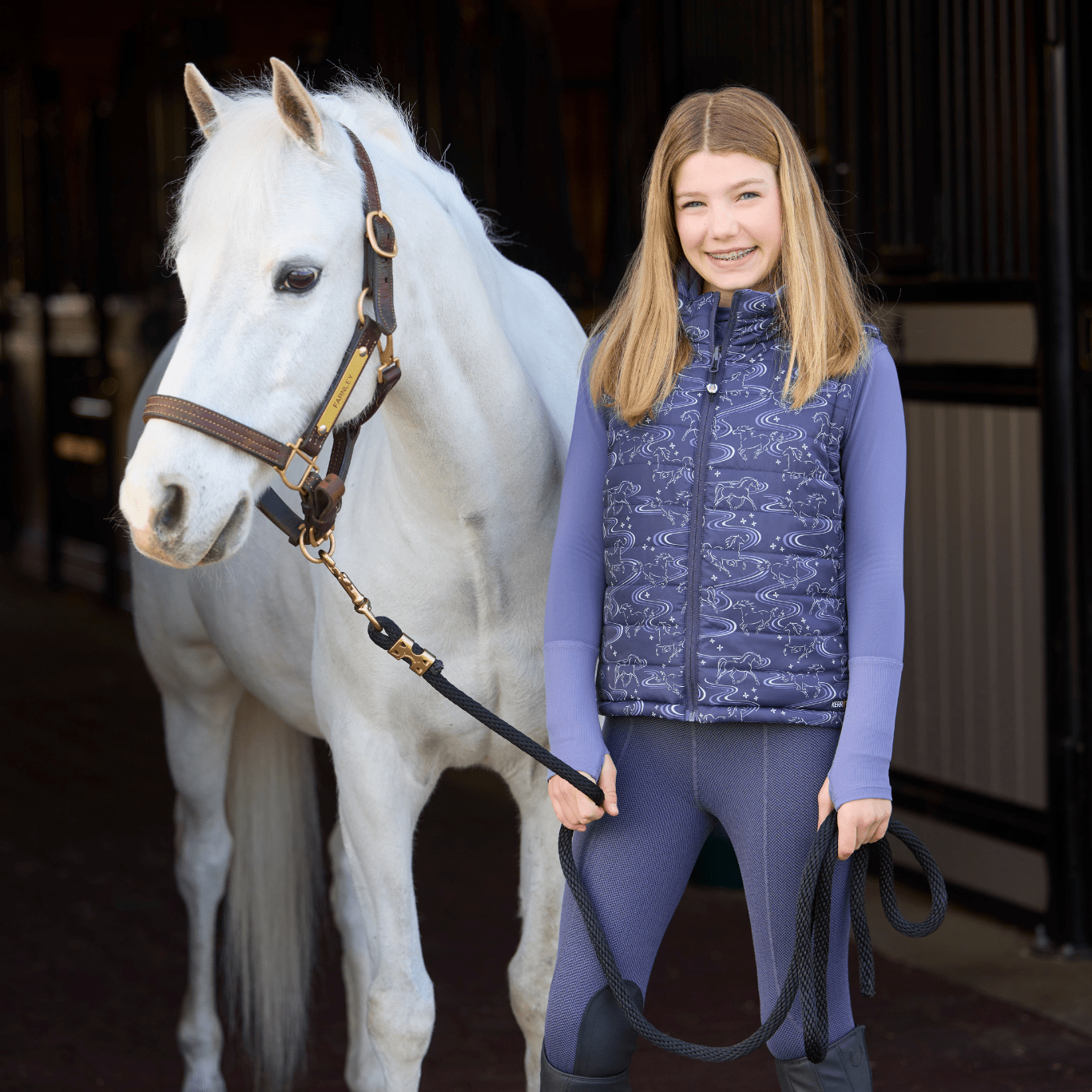 Kerrits Juniors Ride the Wind Reversible Vest