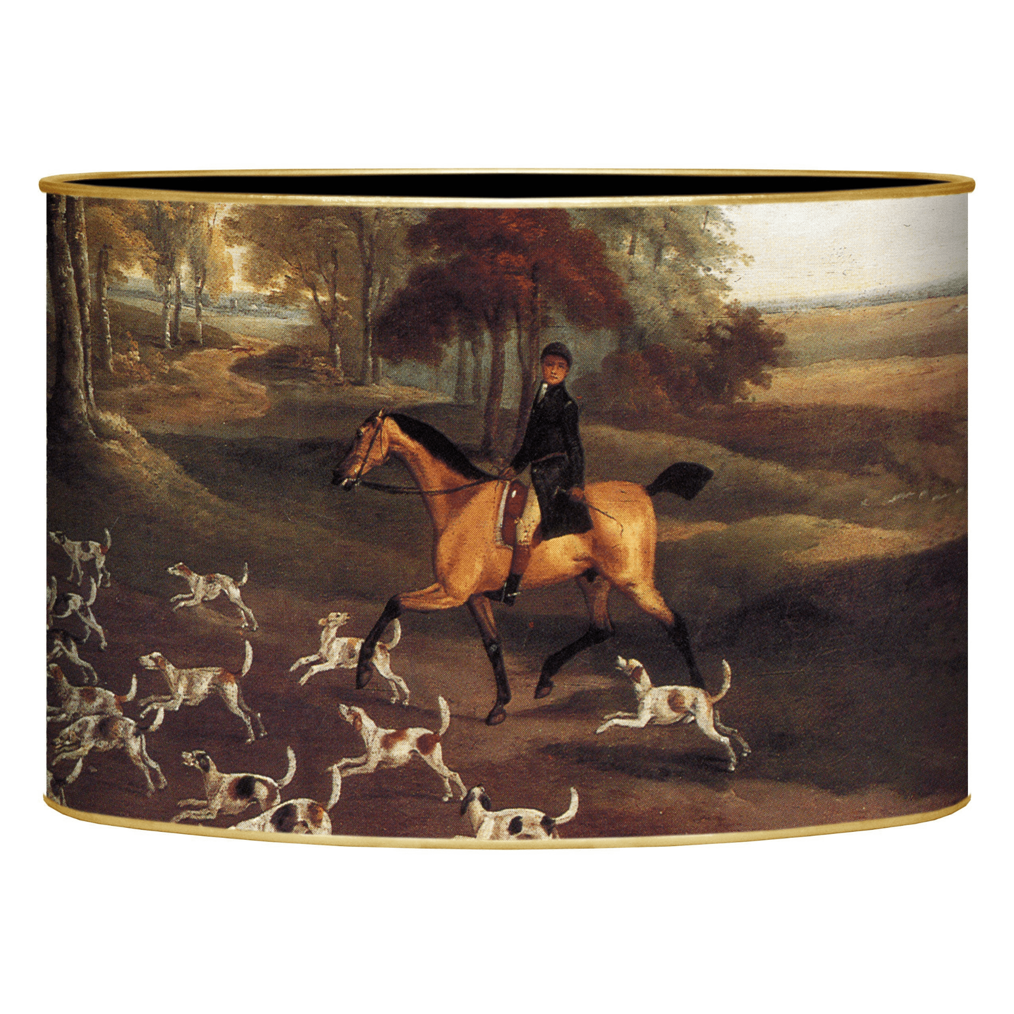 Fox Hunt Letter Box Desk Organizer