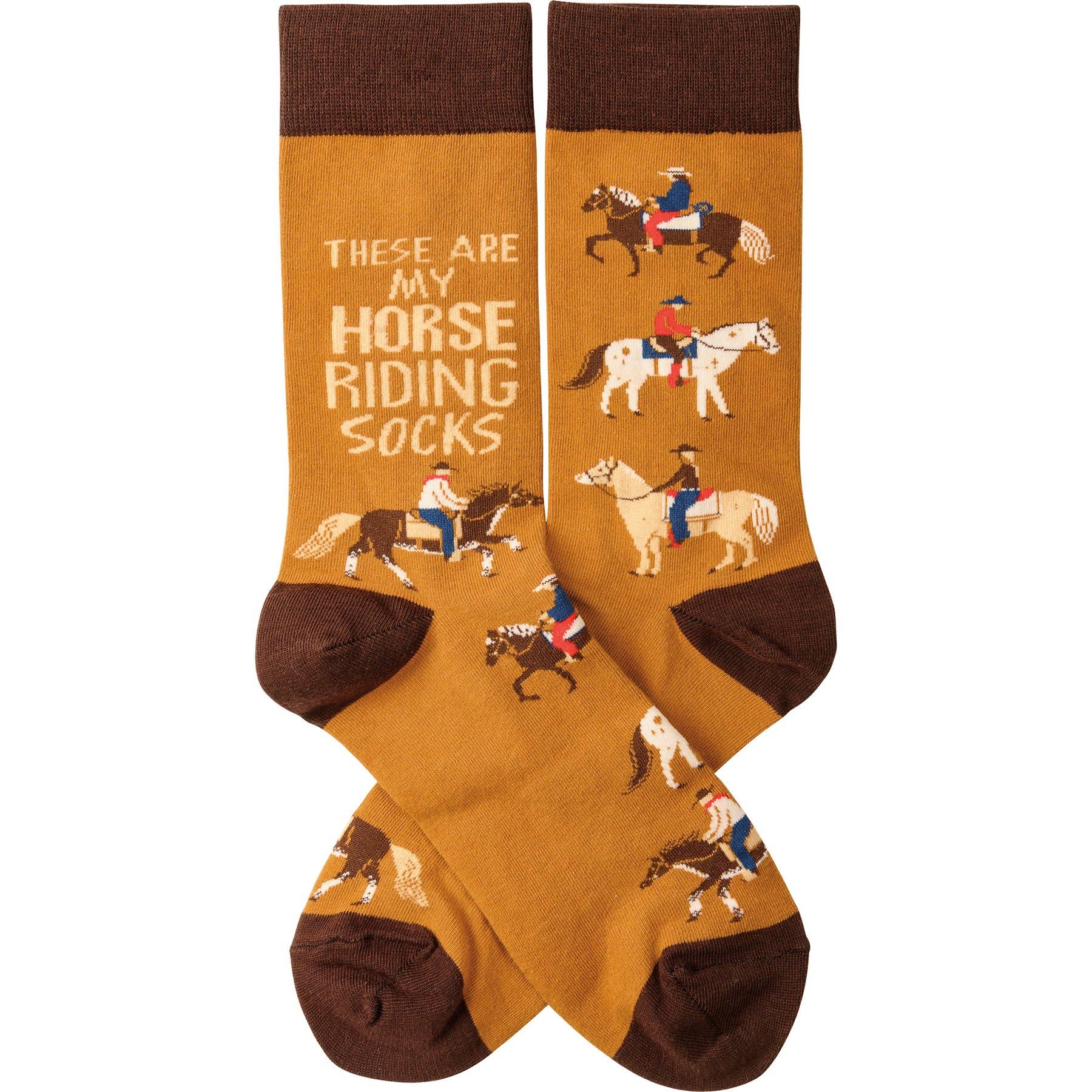 "These Are My Horse Riding Socks" Socks