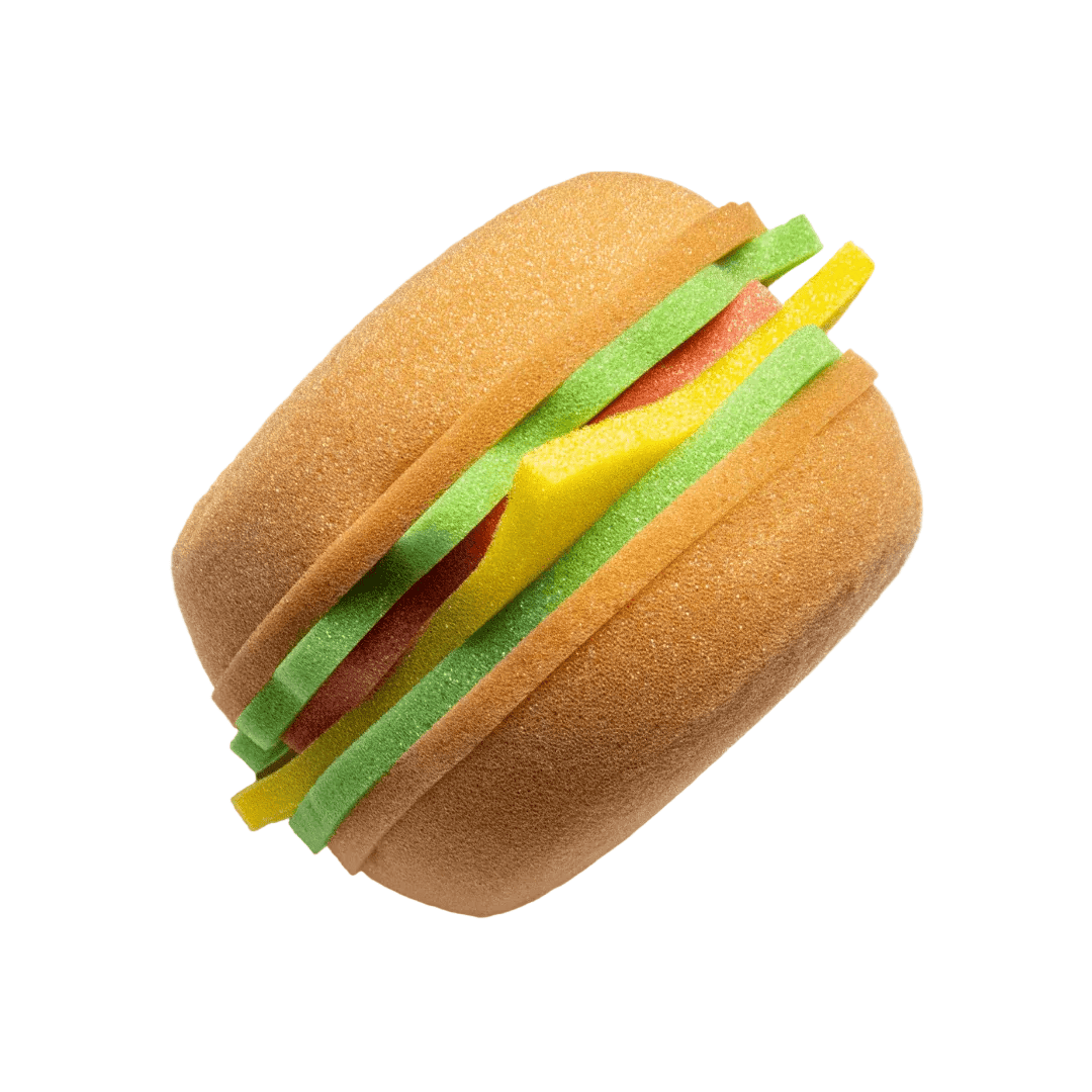 Blue Ribbon Burger Bath Sponge