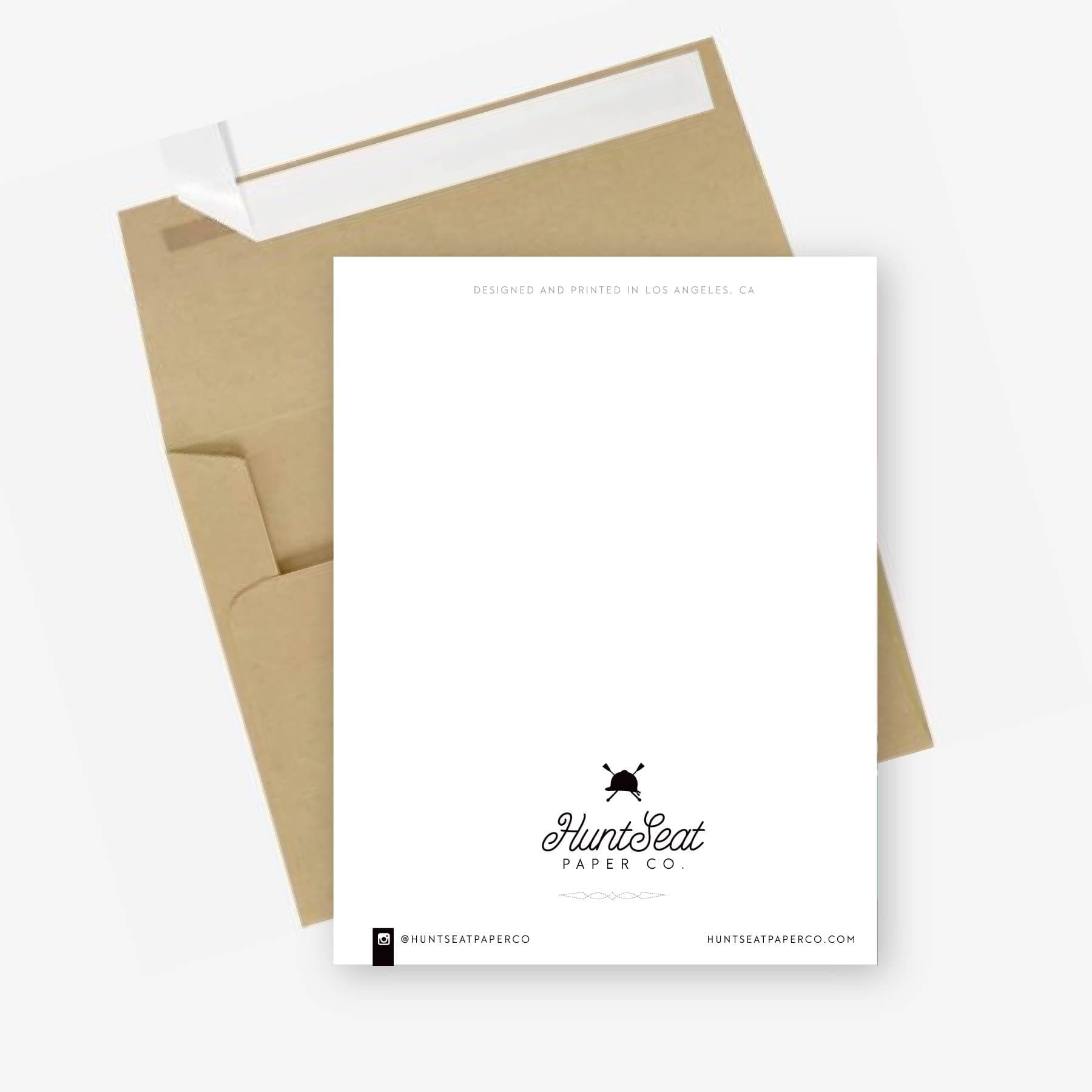 Horse Show Mom Greeting Card