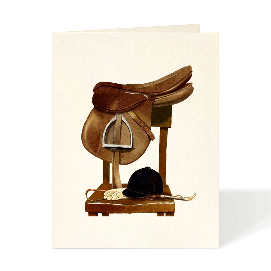 Saddle Greeting Card