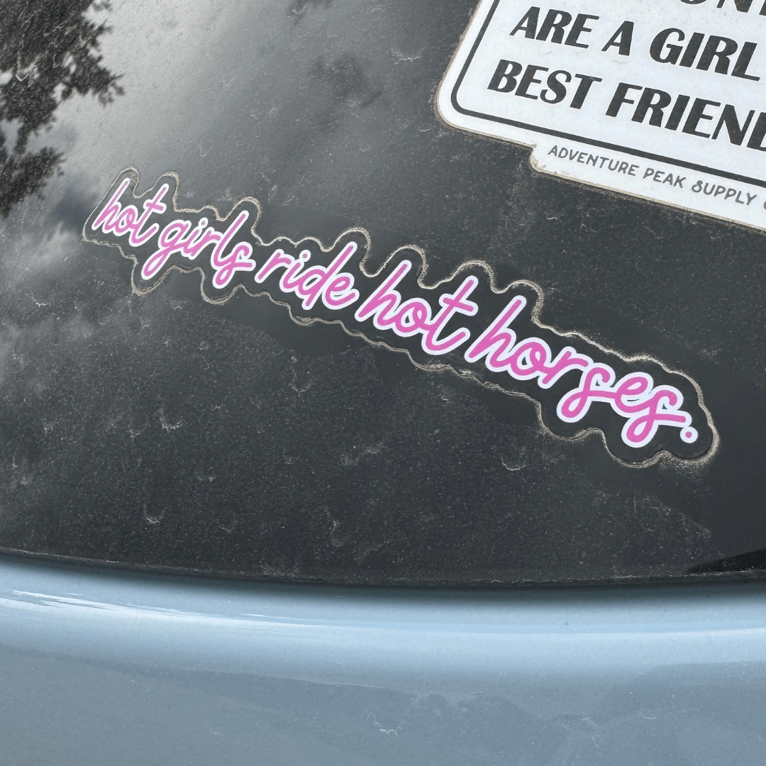 Hot Horses Sticker