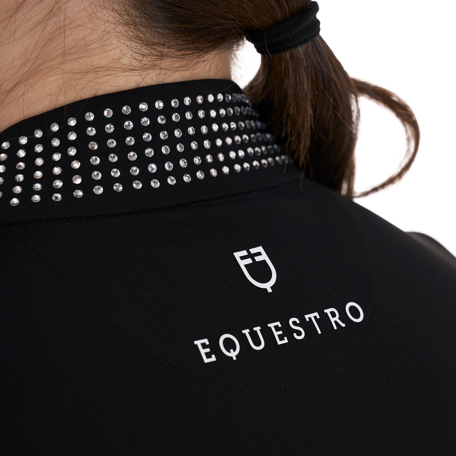 Equestro Strass Technical Training Polo Shirt