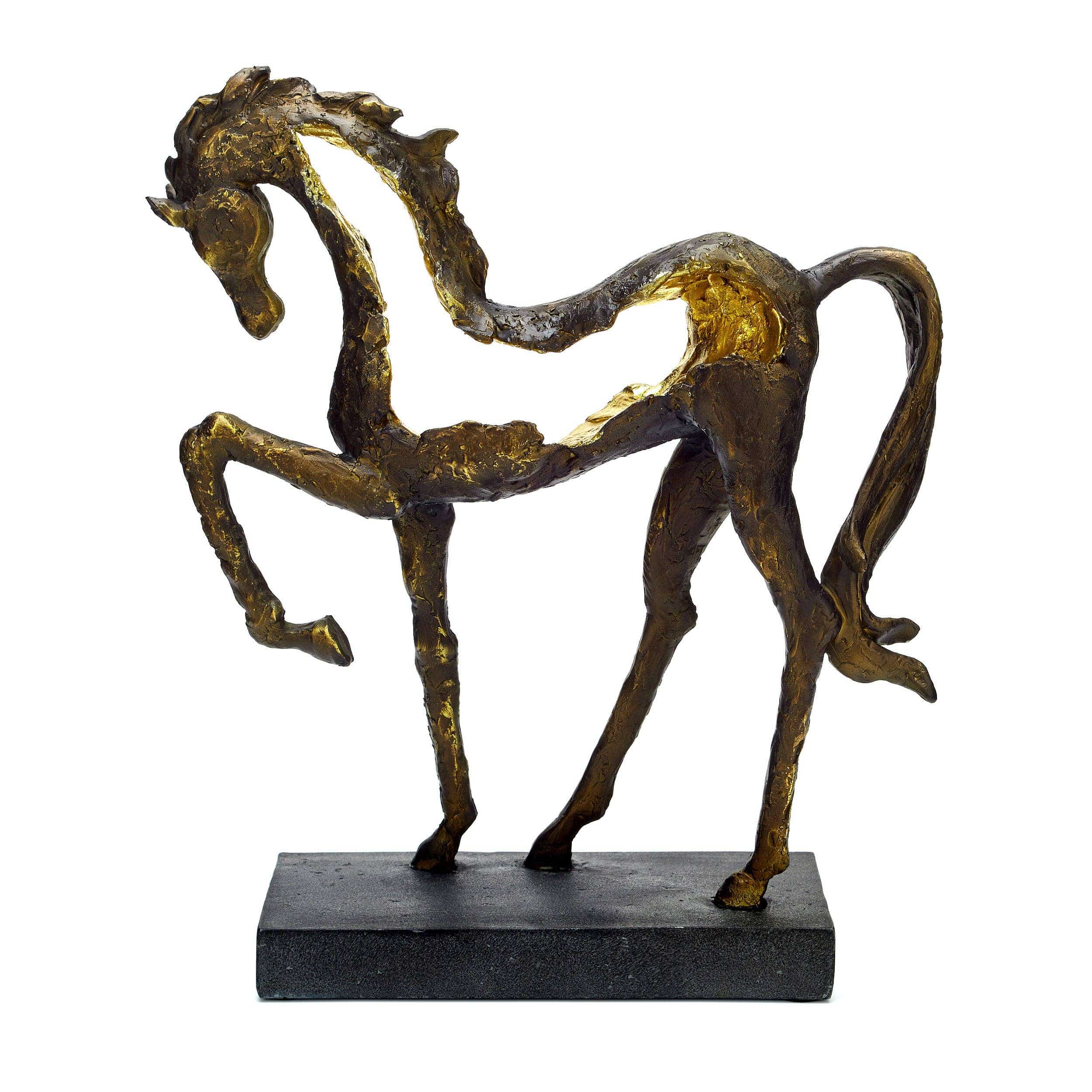 Small Prancing Horse Sculpture