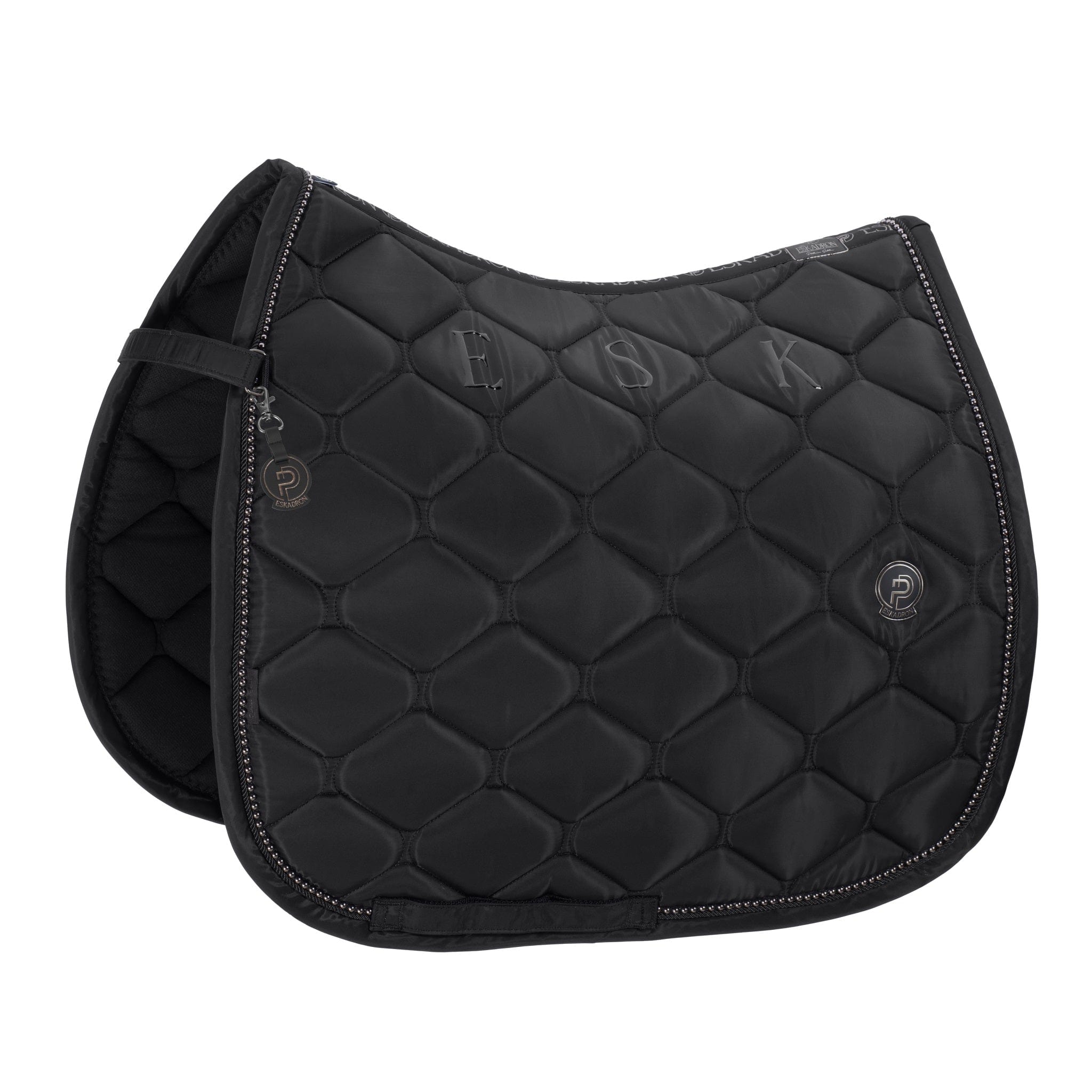 Eskadron Platinum '25 HighGloss Pearls Dressage Saddle Pad black