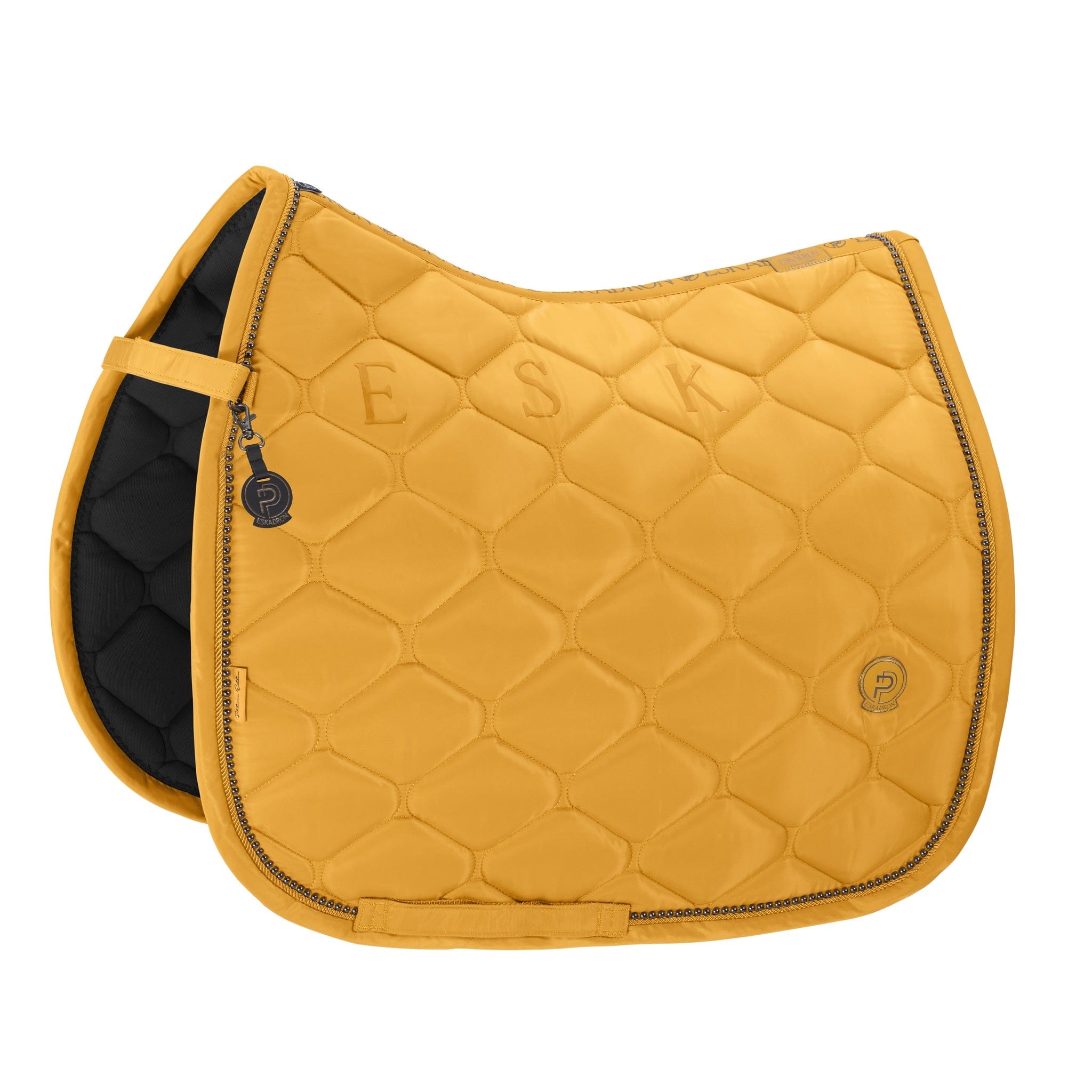 Eskadron Platinum '25 HighGloss Pearls Dressage Saddle Pad yellow
