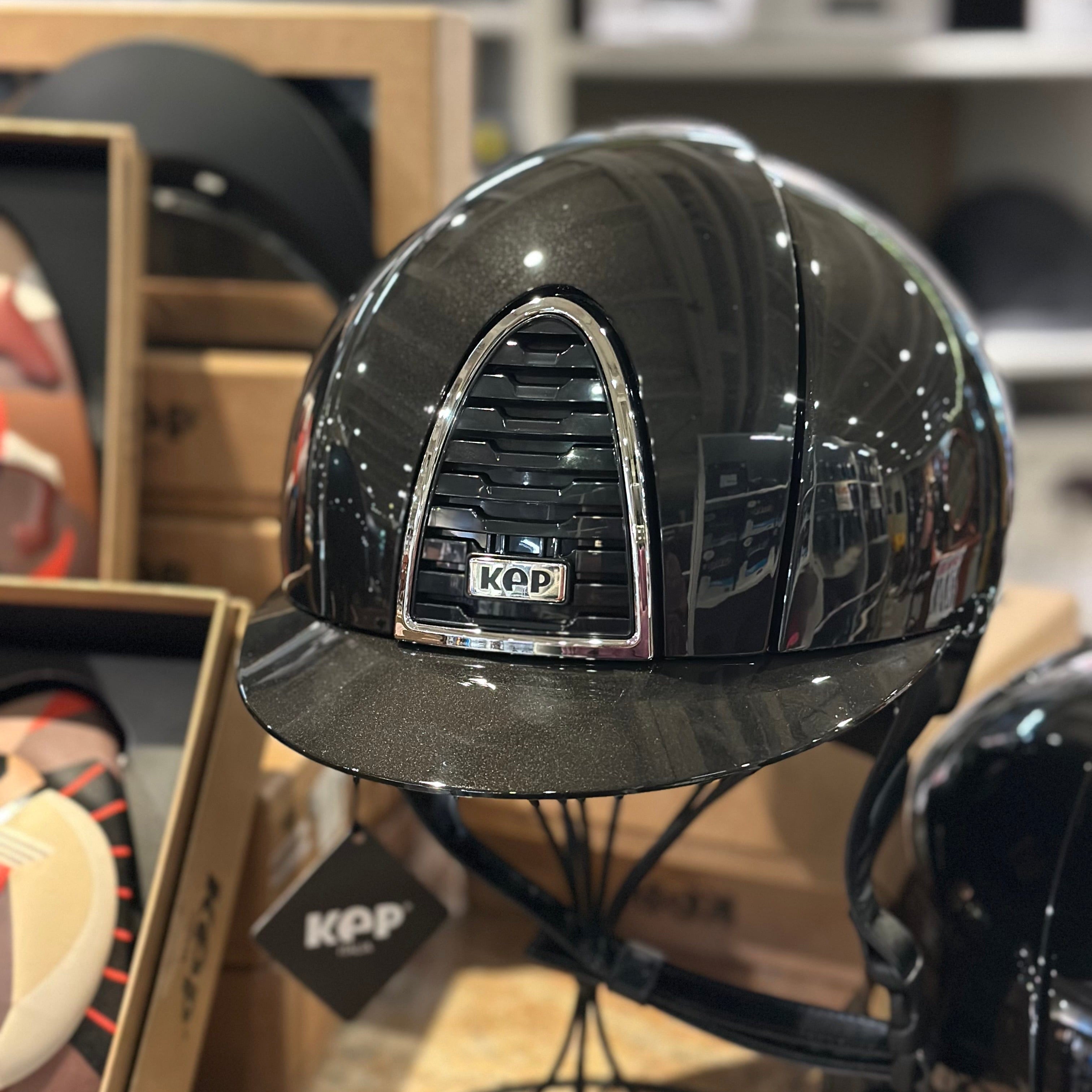 KEP Cromo 2.0 Black Shine Helmet
