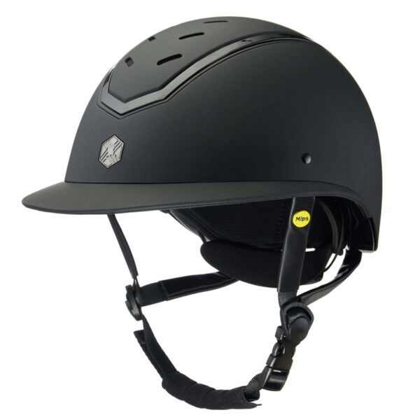 EQx by Charles Owen Kylo Wide Brim MIPS Helmet Black Matte