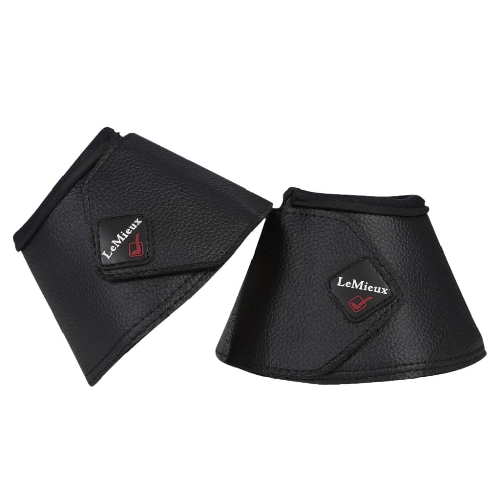 LeMieux Wrapround Leather Bell Boot - Black