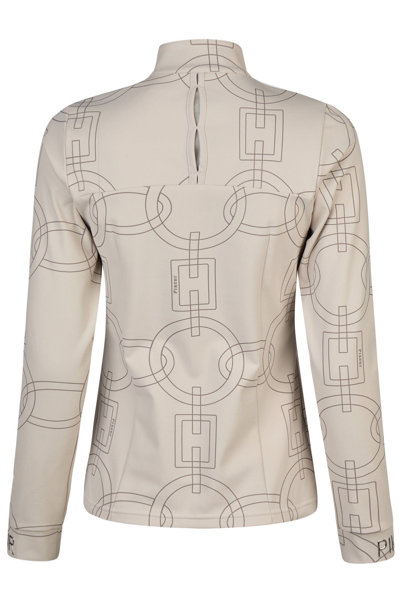 Pikeur Zip Shirt pale gray