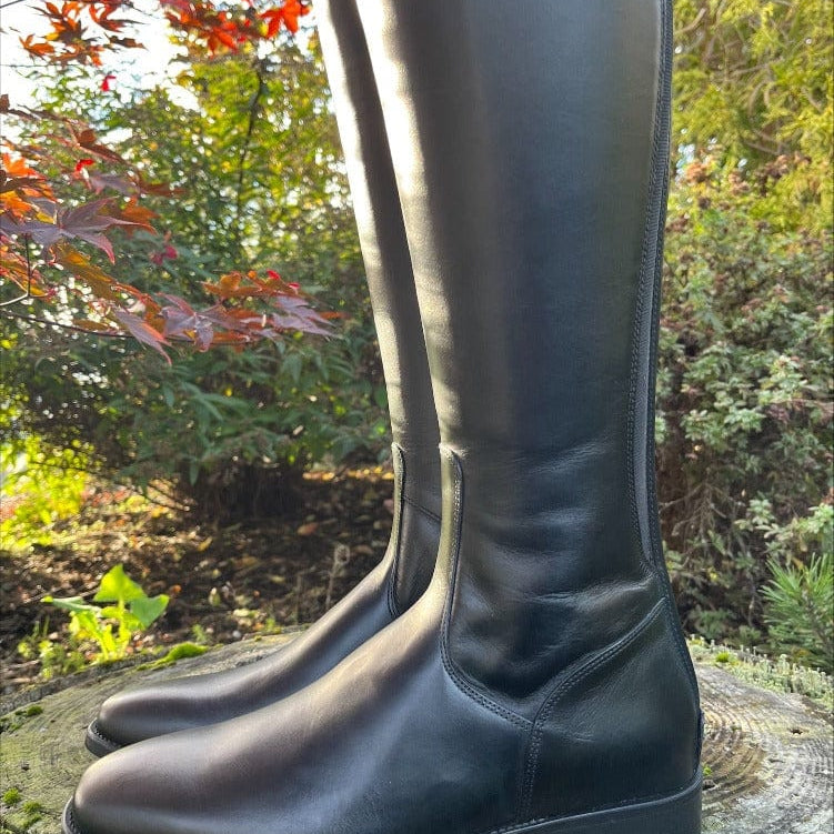 DeNiro Tricolore Puro Duo Boot - Black with Glitter & Swarovski - 39 MA/S