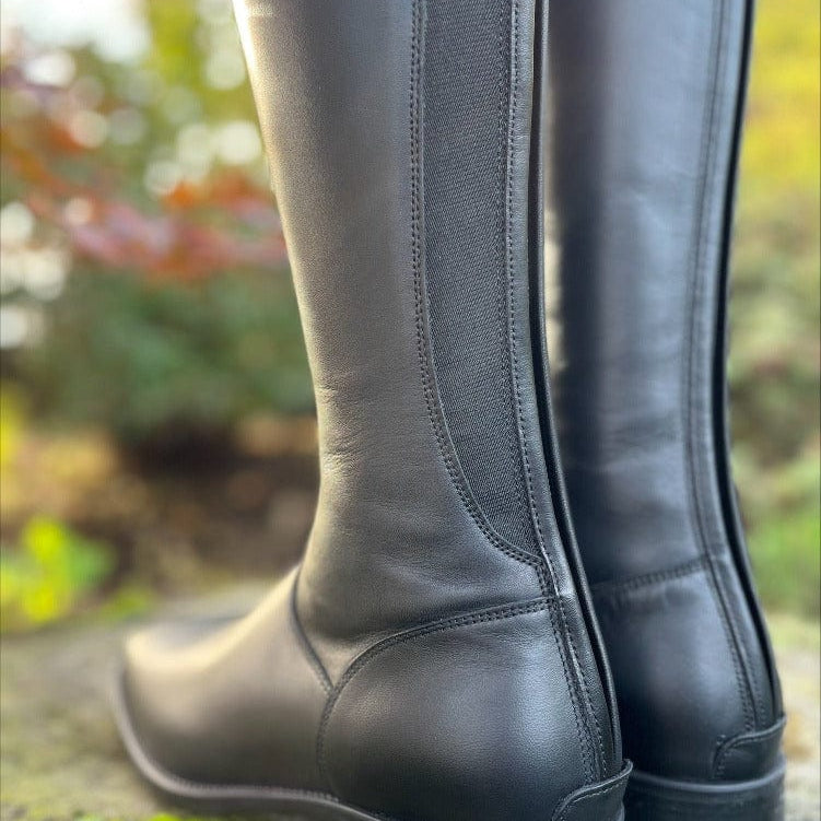 DeNiro Tricolore Puro Dress Boot - Black - 40 MA/M