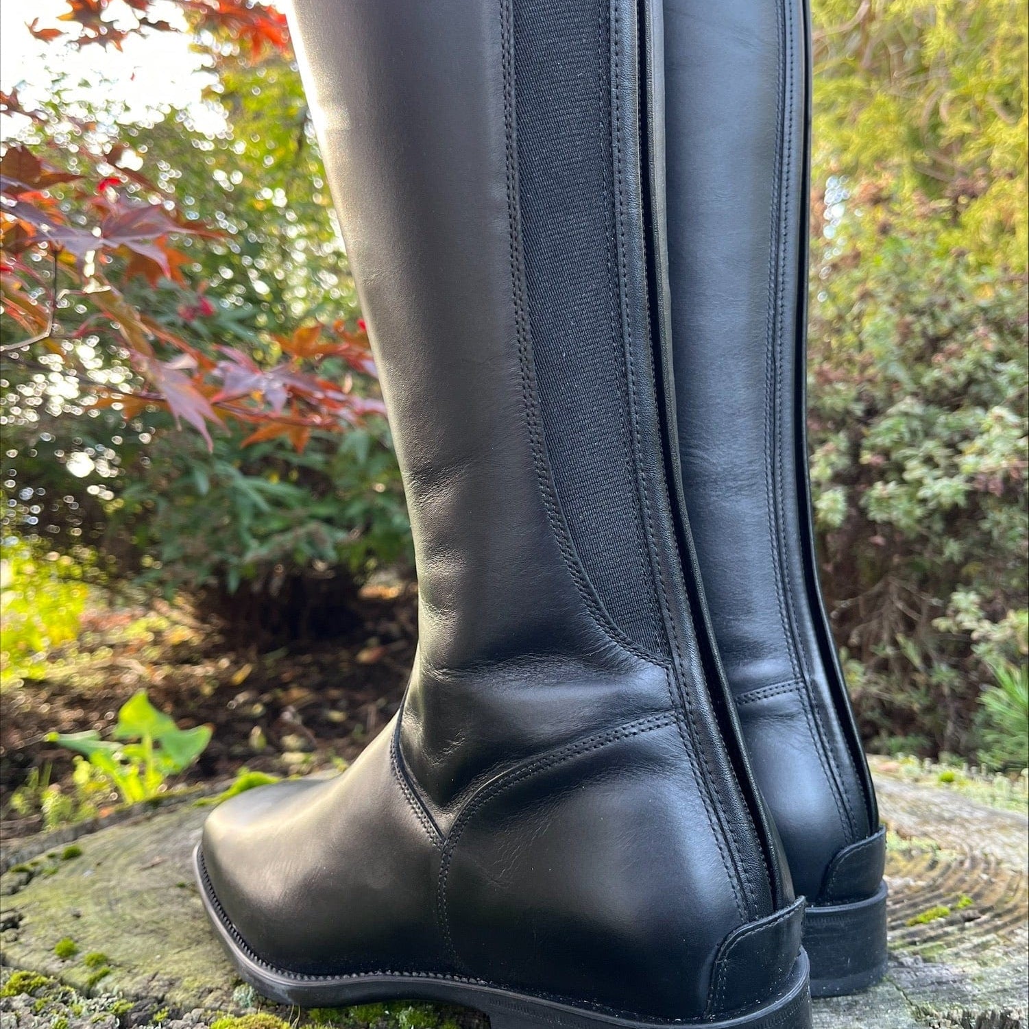 DeNiro Tricolore Puro Duo Boot - Black with Glitter & Swarovski - 39 MA/S