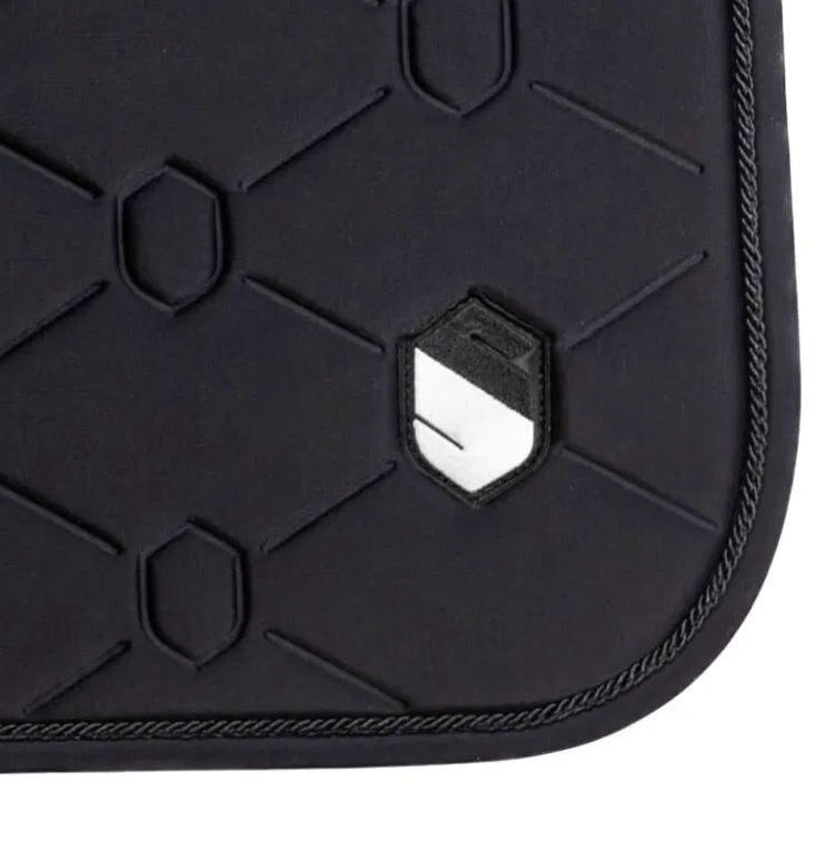 Samshield SpineShield Embroidered Dressage Pad Black