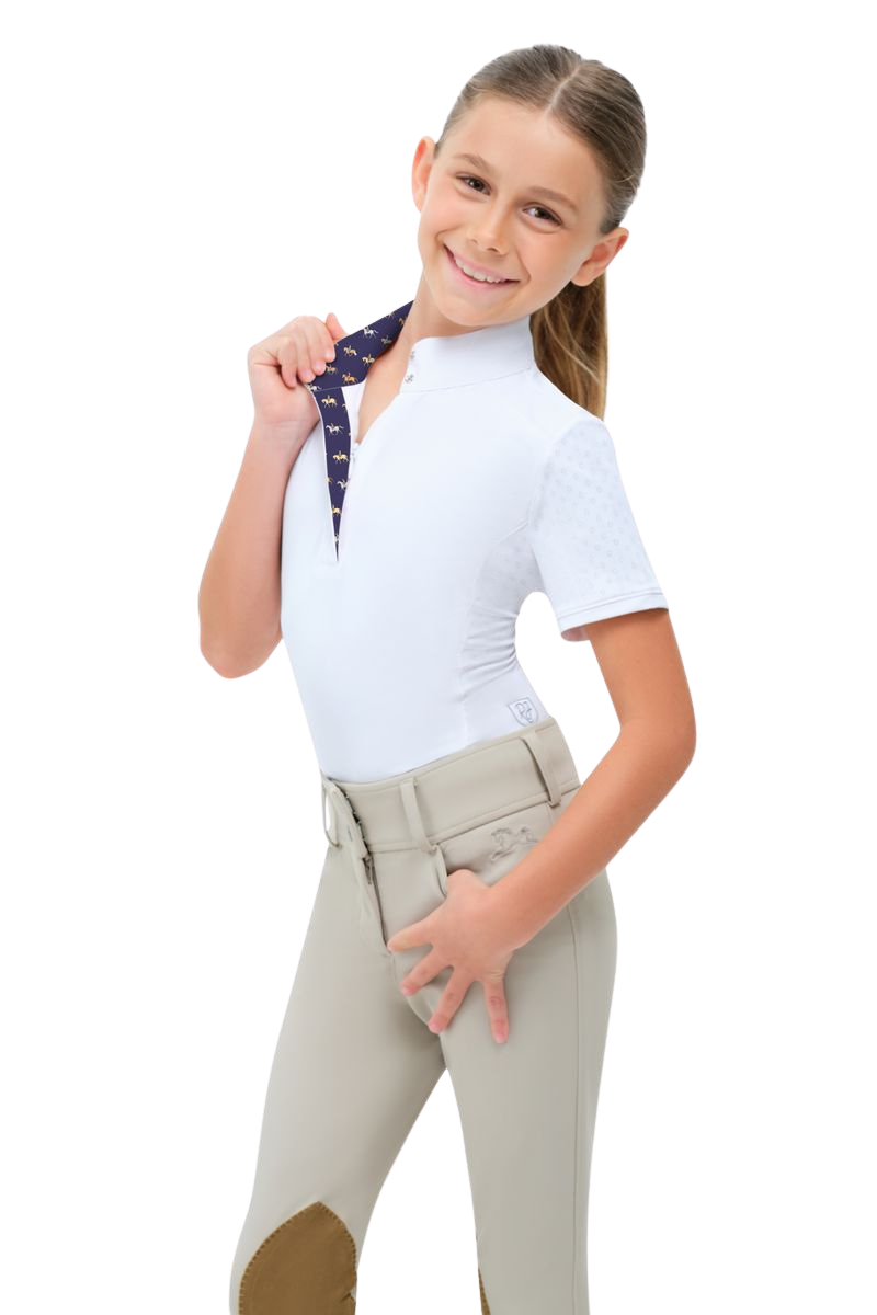 RJ Classics Junior Brynn 2.0 Show Shirt - Ride on Purple