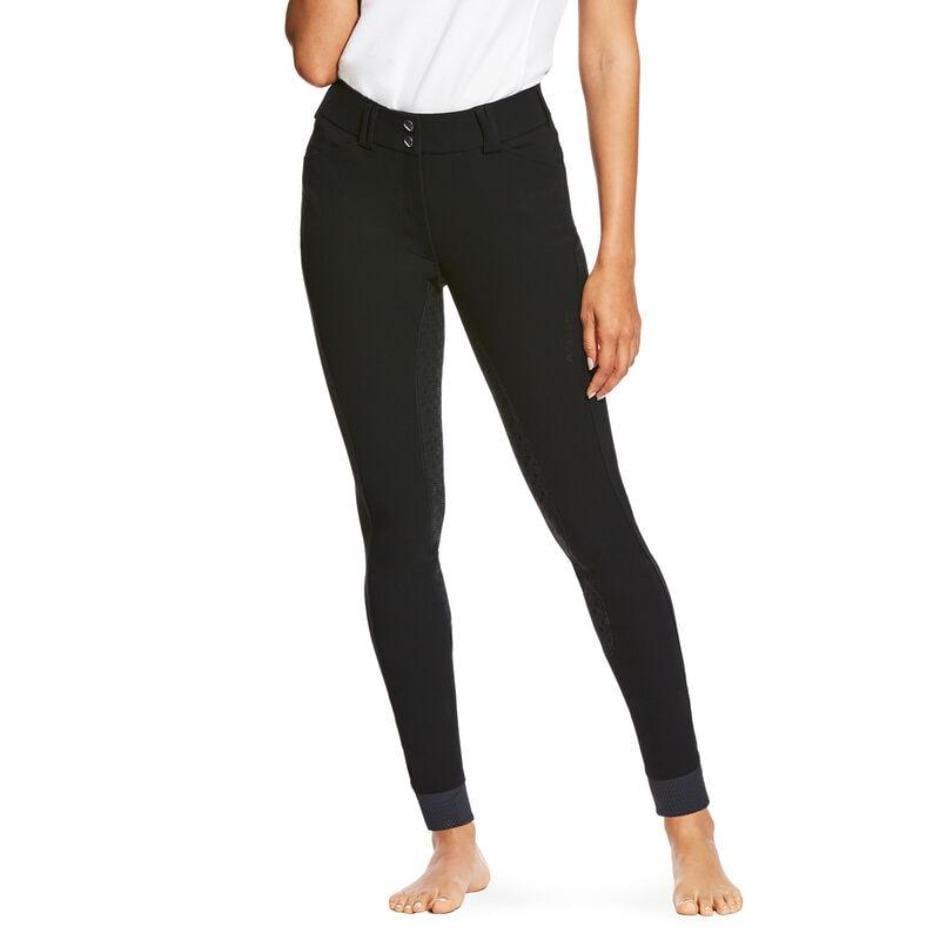 ariat trifactor full seat breeches black