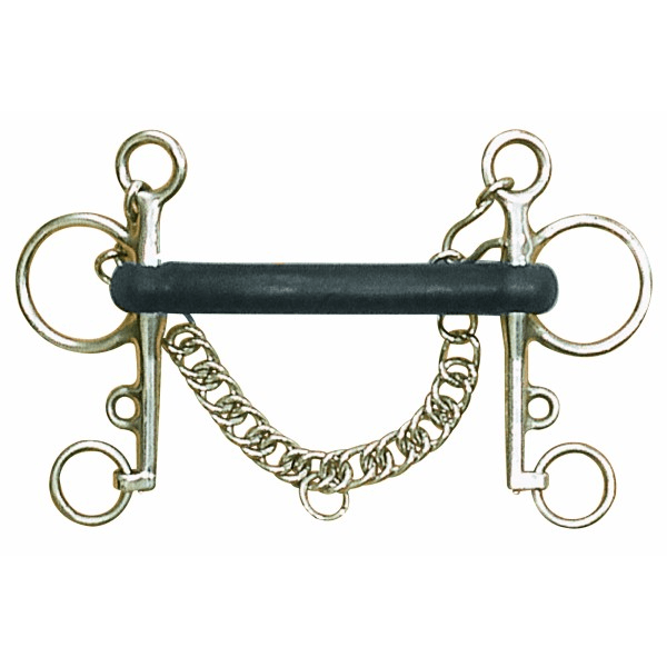 Hard Mouth Rubber Pelham