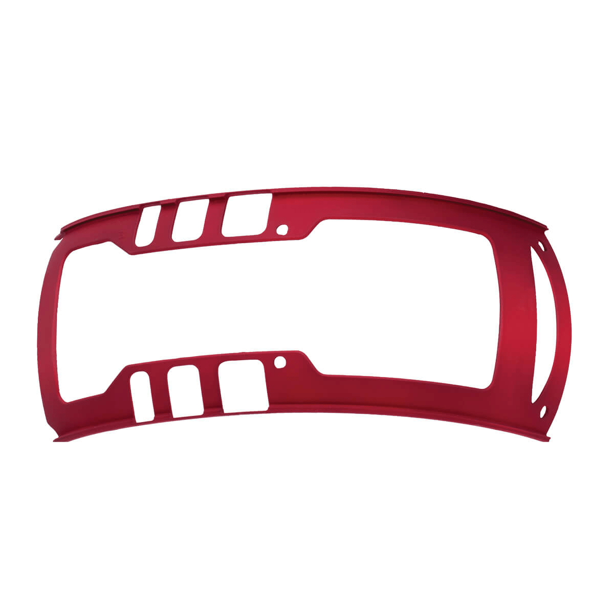 One K CCS Front Rail Burgundy Matte