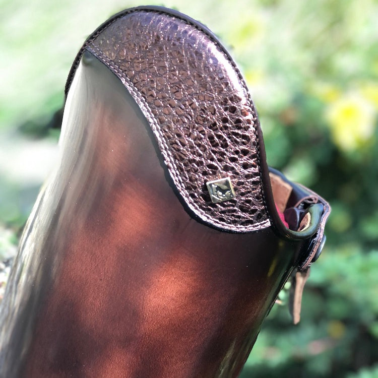 Custom DeNiro Bellini Dressage Boot - Brushed Brown - 40 MA/M