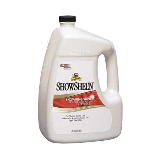 show sheen one gallon white container