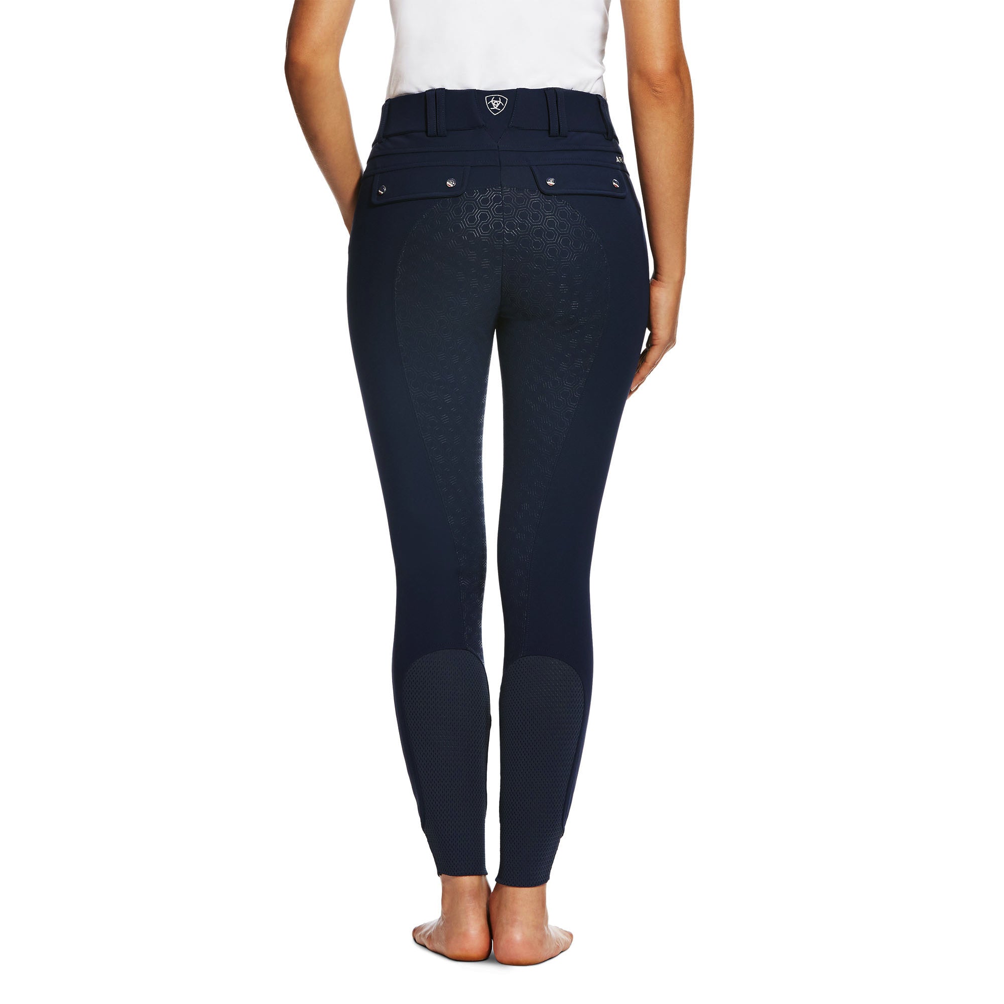 Ariat Tri Factor Grip Full Seat - Navy