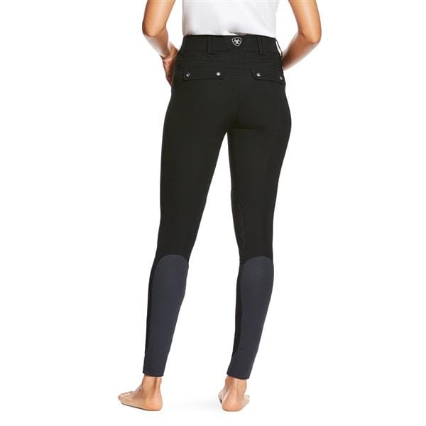 Ariat Tri Factor Knee Patch Breech - Black