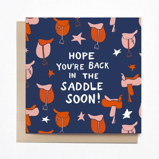 Mare Modern Goods Back In The Saddle Card