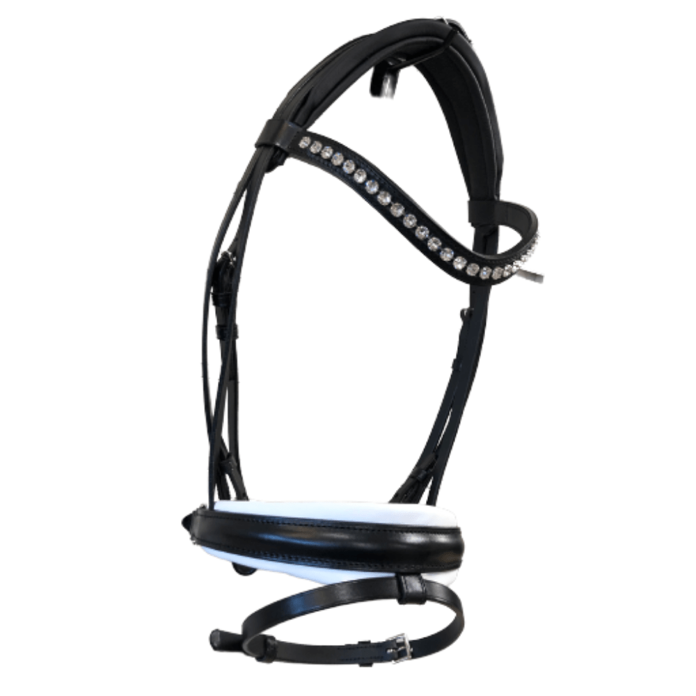 Otto Schumacher Warendorf Feel Good Snaffle Bridle with White Padding