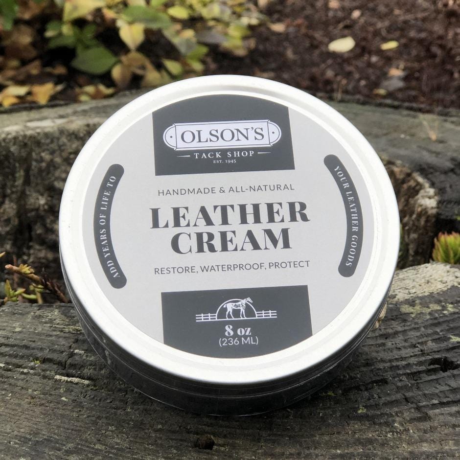 olsons leather cream
