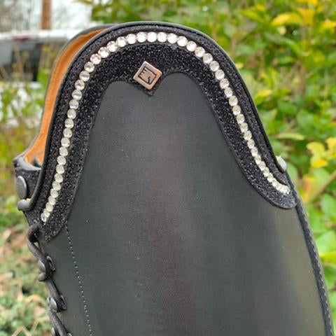 Crystal with Stardust leather top