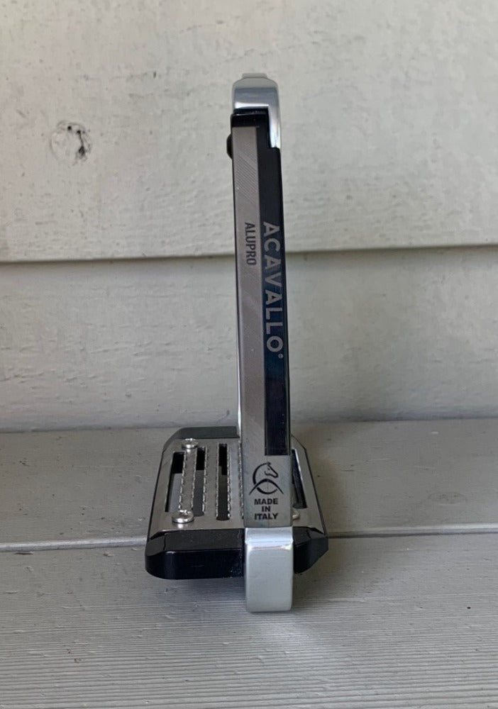acavallo alupro safety stirrup side view