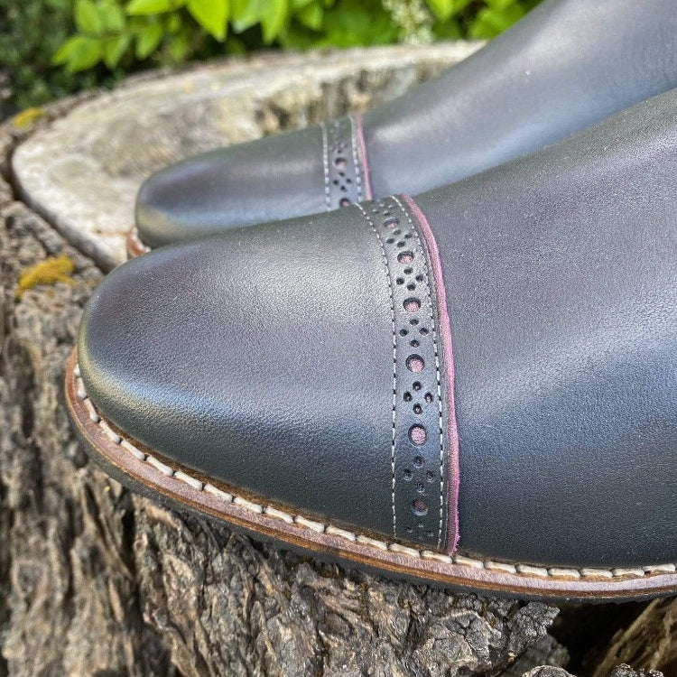 Sinax rose flat piping on toe