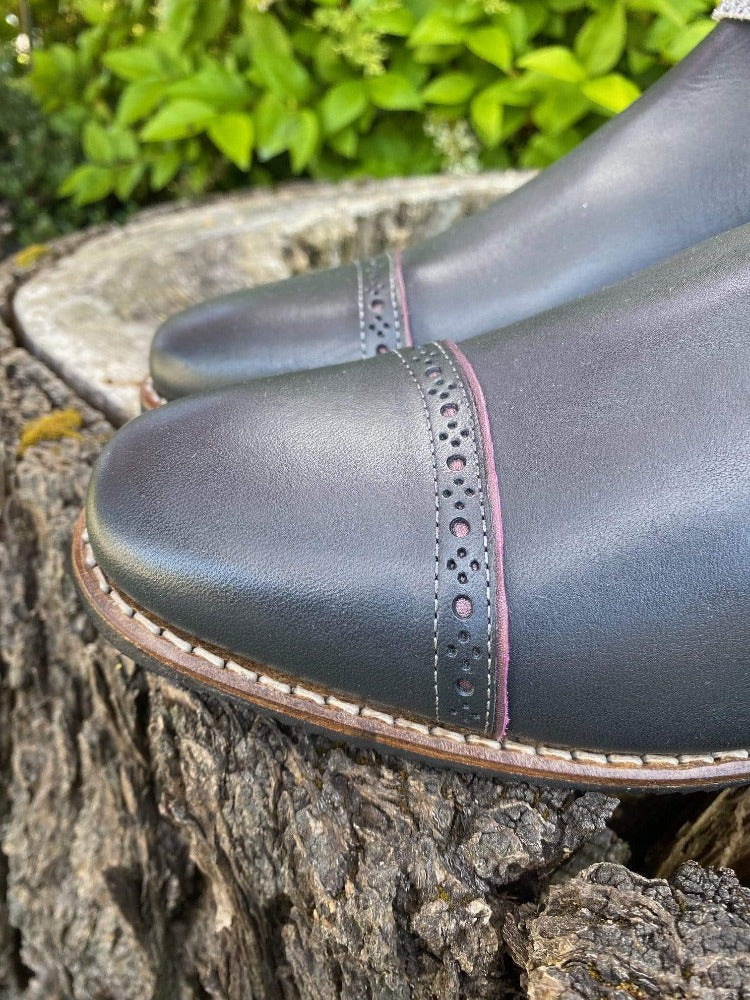 Sinax rose flat piping on toe