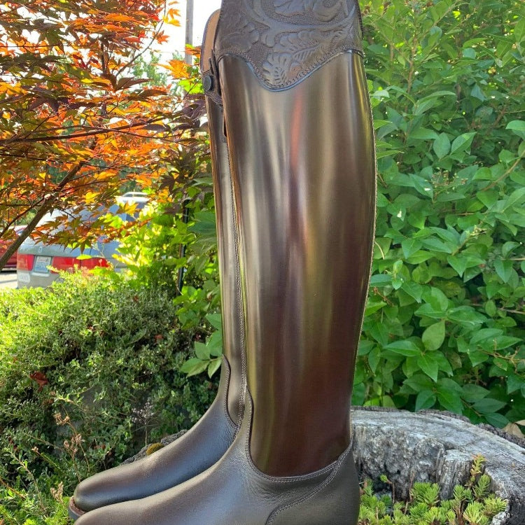 DeNiro Custom Raffaello - Brushed brown calf with Erika top